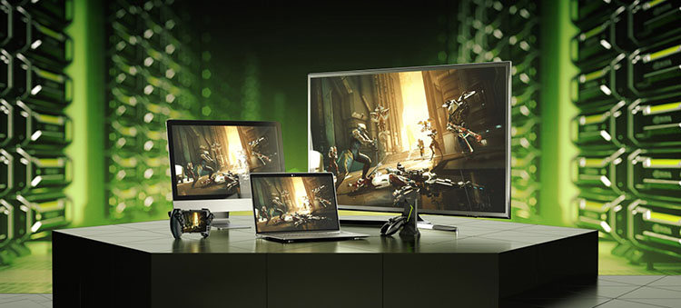 استریم گیم با GeForce Now آن