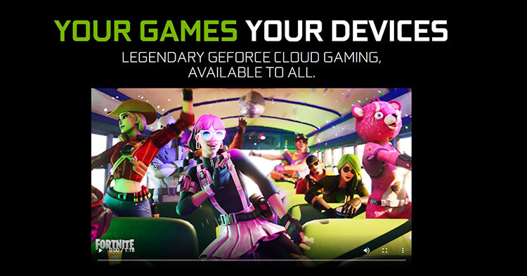 استریم گیم با GeForce Now و مزیت های