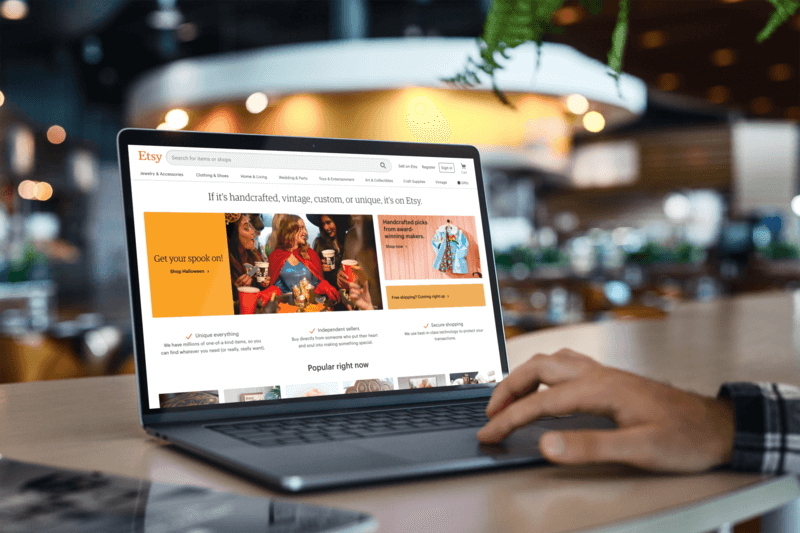 تجربه فروش محصولات دیجیتال در Etsy