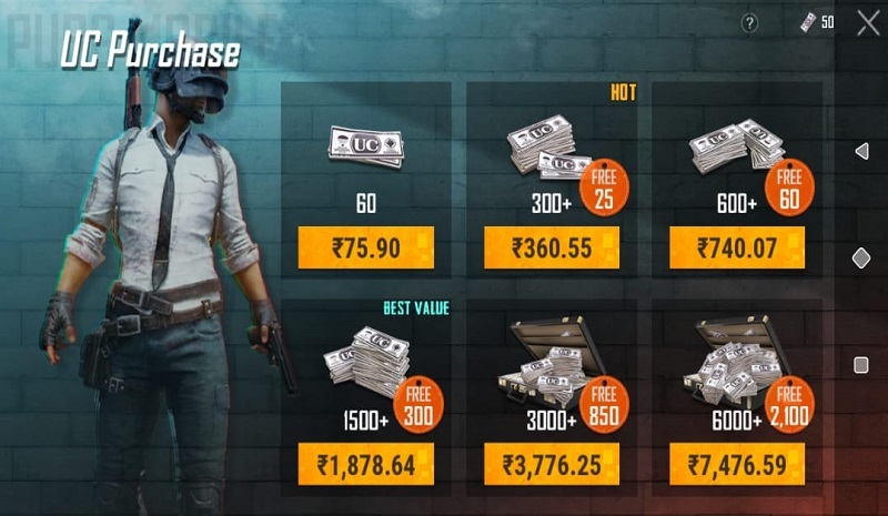 خرید یوسی پابجی (PUBG) چیست