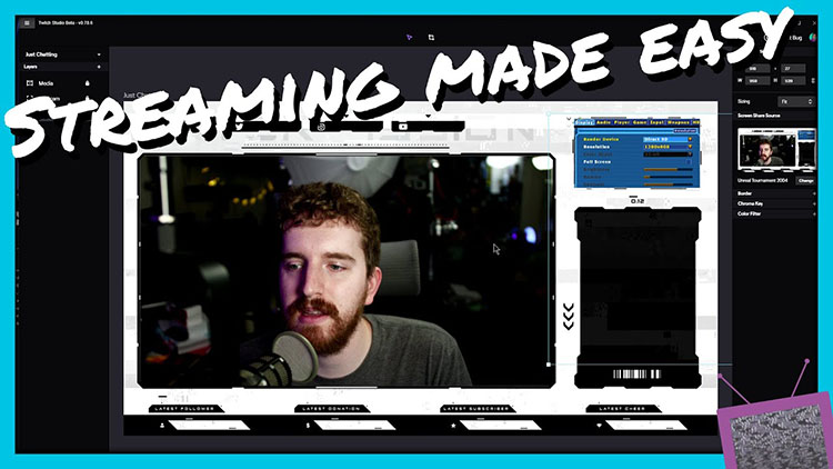 معرفی برنامه ی Twitch Studio و قابلیت‌های آن