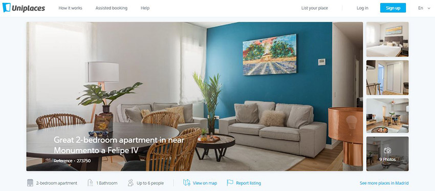 سایت Uniplaces خوابگاه دانشجویی اروپا