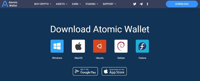 کیف پول اتمیک ( Atomic wallet )