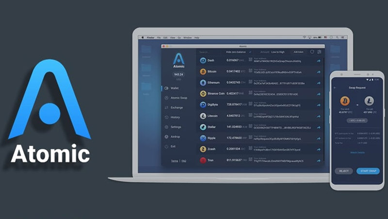 کیف پول اتمیک Atomic wallet