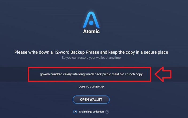 کیف پول اتمیک Atomicwallet