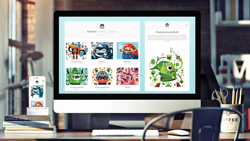 استفاده Adobe Portfolio چیست