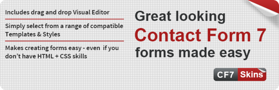 افزونه های Contact form 7 -Skins