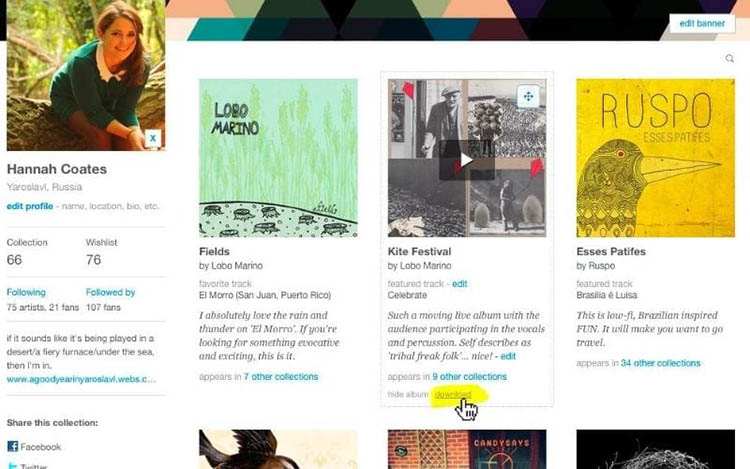 سایت BandCamp