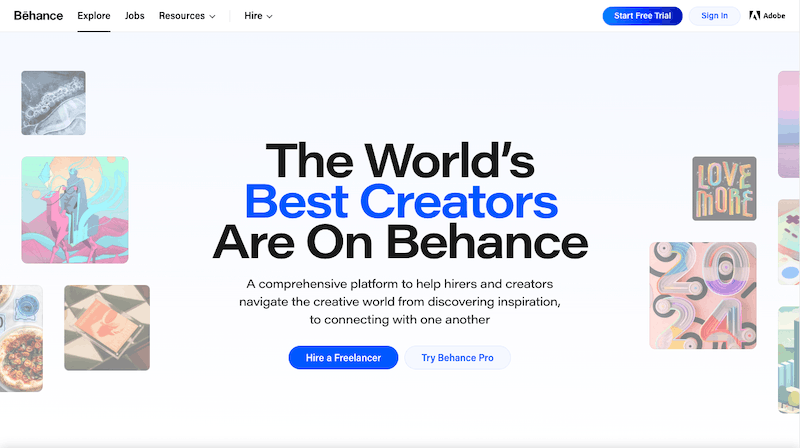 سایت Behance
