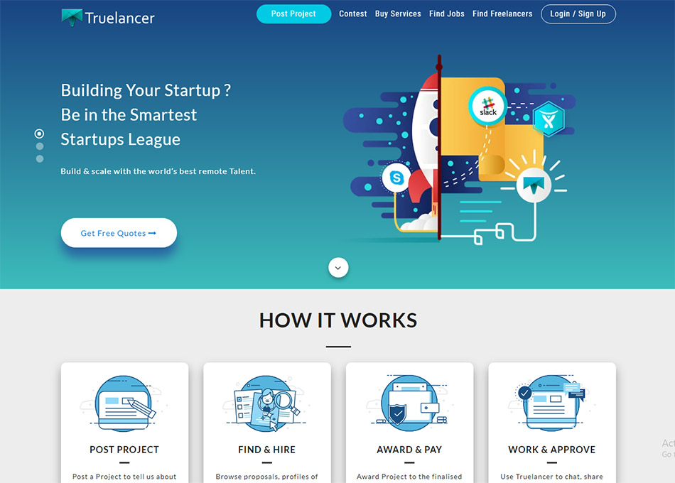 سایت Truelancer (ترولنسر)