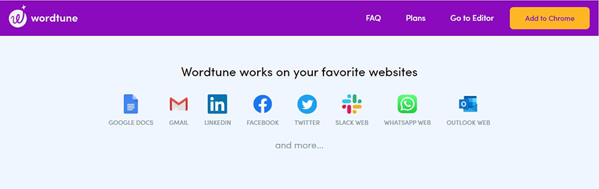 اصلاح اتوماتیک جملات انگلیسی WORDTUNE