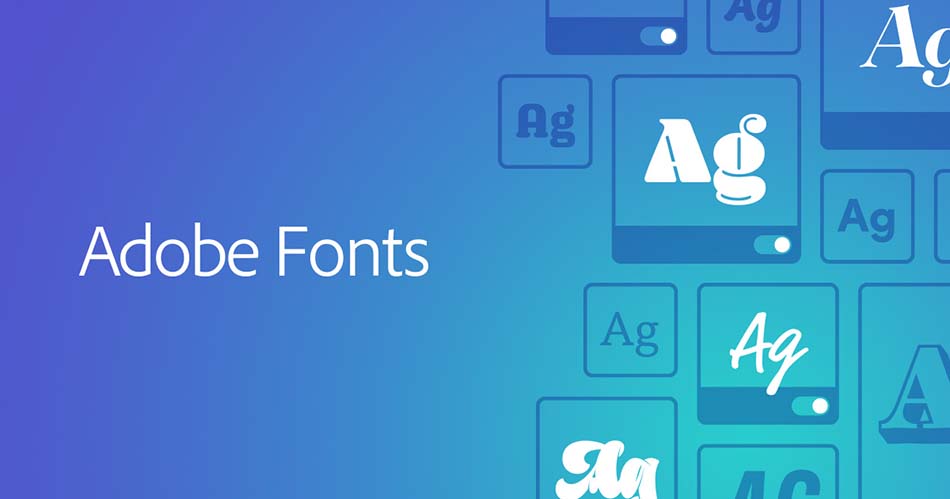 سایت Adobe Fonts