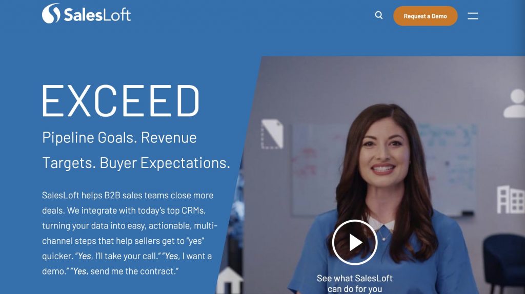 SalesLoft ابزارهای بازاریابی در لینکدین