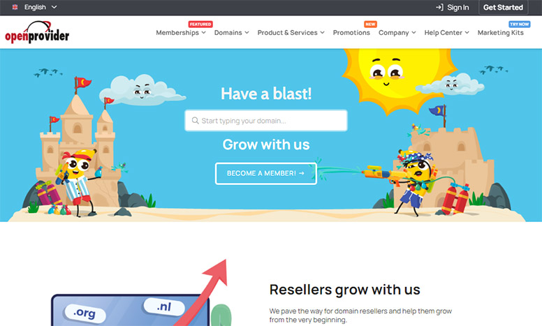 خرید دامین ارزان قیمت از Openprovider