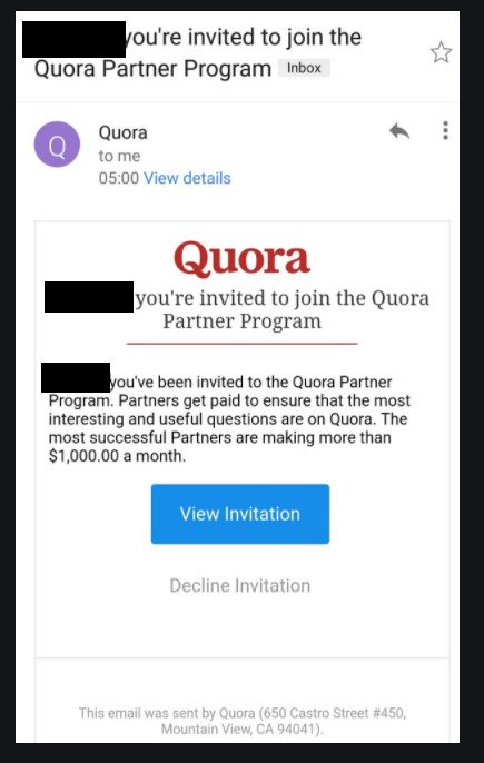5 آموزش نحوه کسب درآمد از Quora به صورت گام به گام