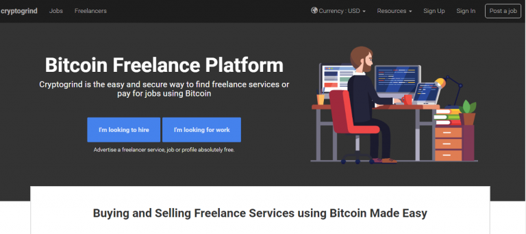 سایت-Cryptogrind-به-صورت-بیت-کوین-768x342