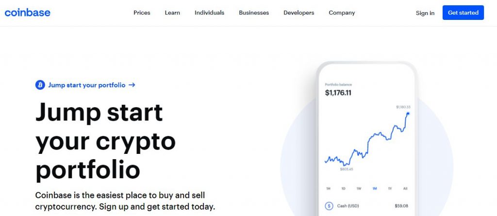 سرمایه گذاری کیف پول ارزرمزها Coinbase