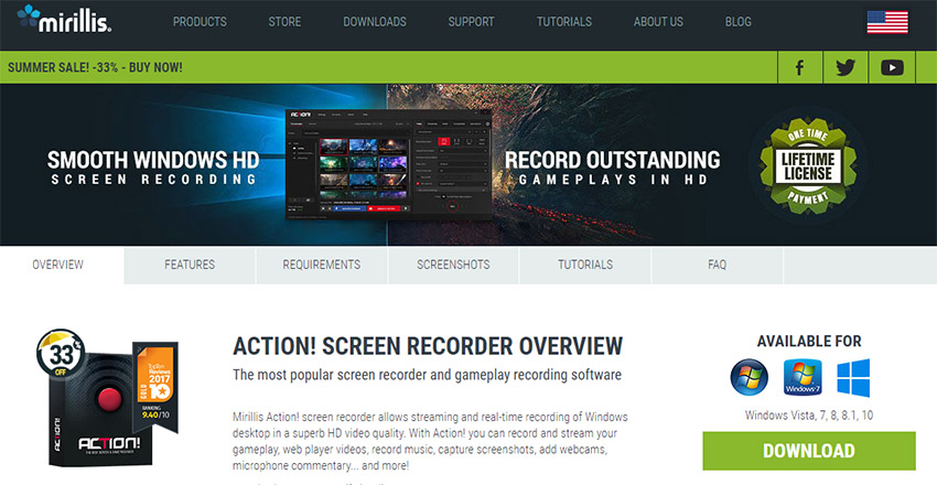 فیلم گرفتن از بازی Action!