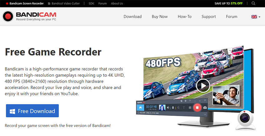 فیلم گرفتن از بازی Bandicam