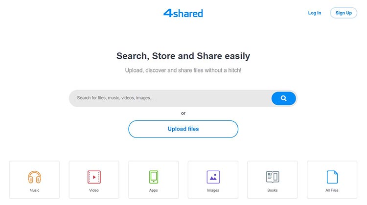 1 آشنایی با سایت فورشیرد ( 4shared ) ، یکی از بهترین سایت های فضای ابری