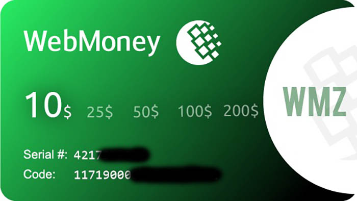 1 آموزش وارد کردن گیفت کارت وب مانی (WMZ Card) 0