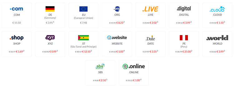 1 خرید دامین و هاست ارزان قیمت از سایت INWX