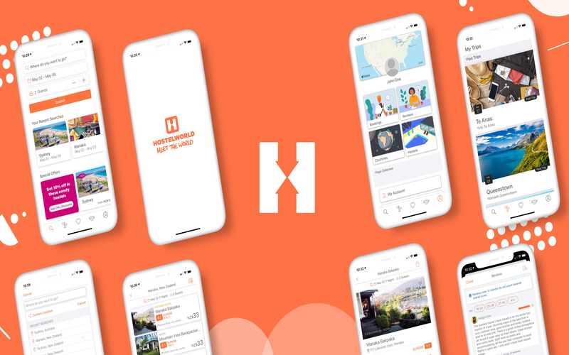 سایت HostelWorld