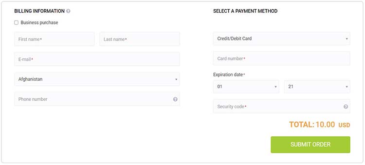 2 آموزش خرید لایسنس نرم افزار از استور سایت PayPro Global