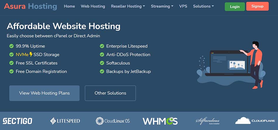 2 سایت Asura Hosting خرید هاست سرور حجم بالا با قیمت کم