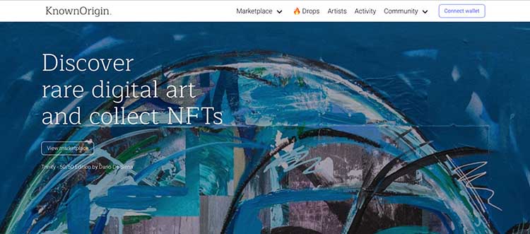4 آشنایی با 5 سایت فروش NFT و هنر های دیجیتال برای کسب درآمد ارزی
