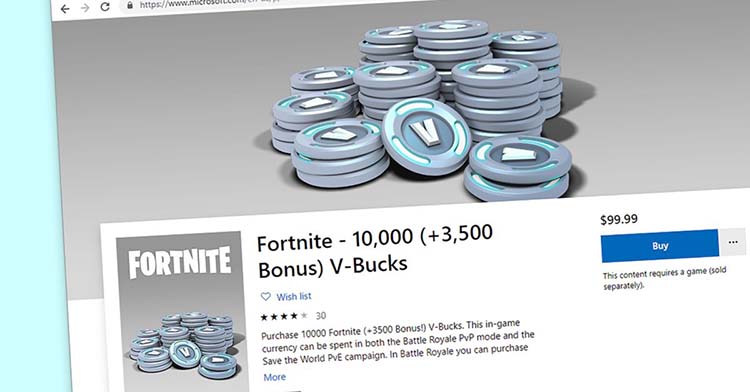 5 ویباکس چیست ؟ نحوه ی خرید و دریافت Fortnite V Bucks