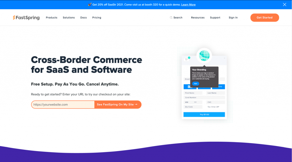 سایت FastSpring سایت FastSpring