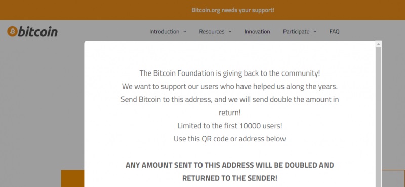 وب سایت Bitcoin.org وب سایت Bitcoin.org