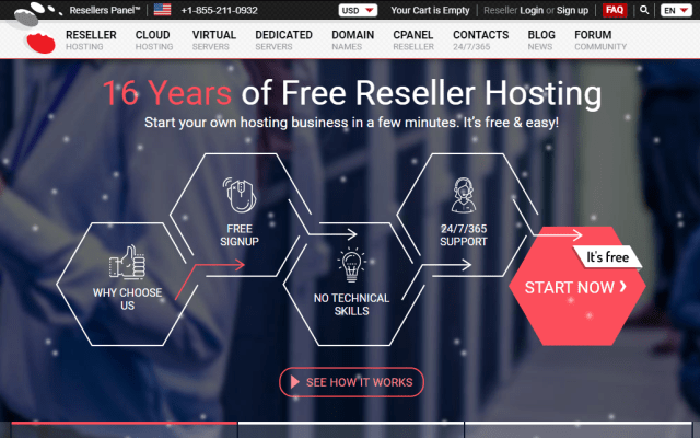 سایت Resellers Panel خرید نمایندگی هاست ارزان قیمت
