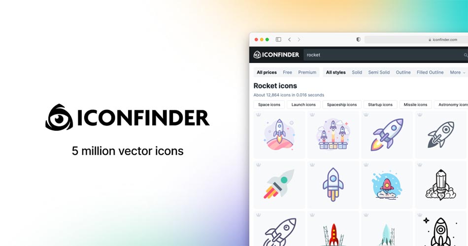 سایت iconfinder بهترین سایت برای دانلود و خرید آیکون