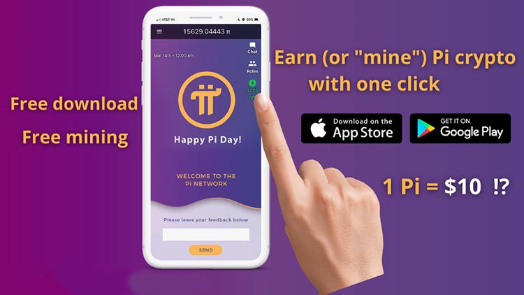 1 اپلیکیشن پای نتورک (Pi Network) ماینینگ روی گوشی و تلفن همراه