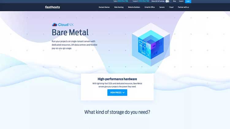 5 معرفی بهترین سایت های خرید سرور Bare metal و اختصاصی