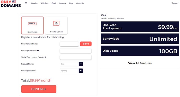 سایت onlydomains