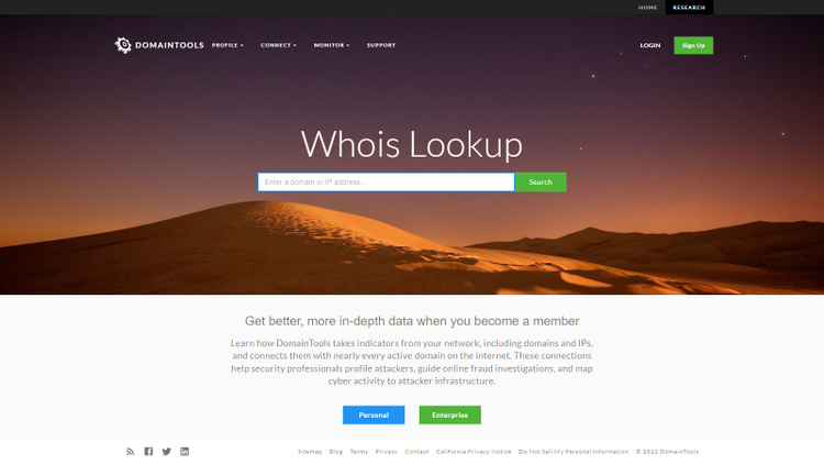 جستجوی اطلاعات WHOIS جستجوی اطلاعات WHOIS