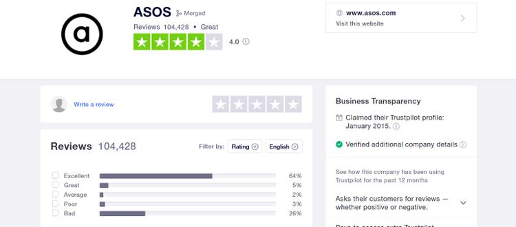 سایت ASOS