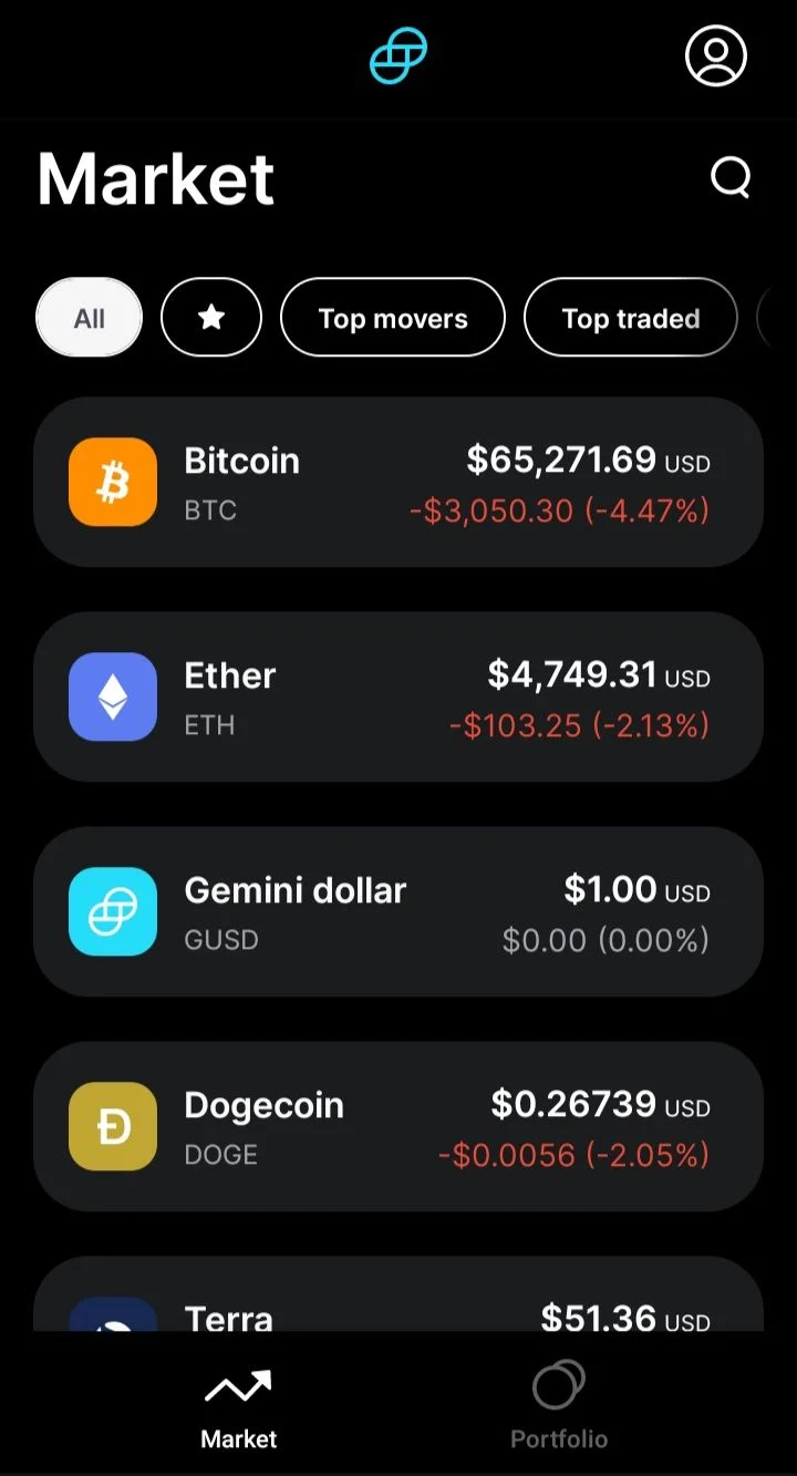 کیف پول ارزهای دیجیتال Gemini