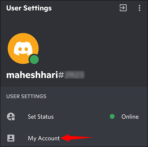 فراموشی پسوورد Discord