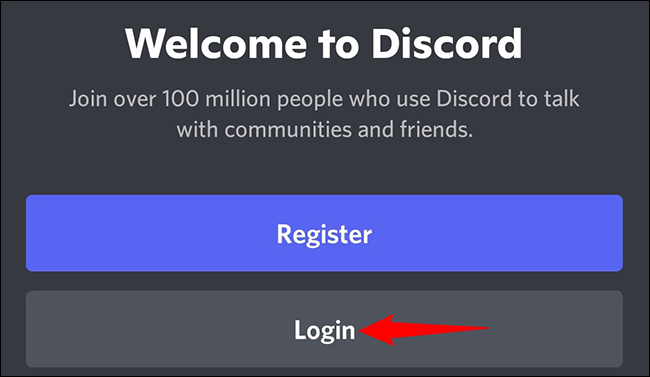 فراموشی پسوورد Discord
