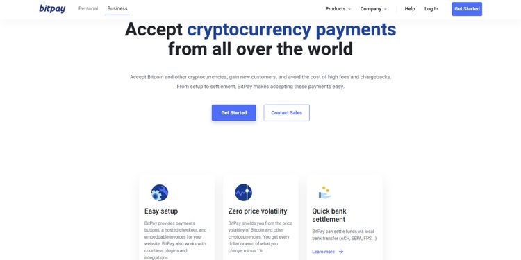 درگاه پرداخت ارزهای دیجیتال: BitPay