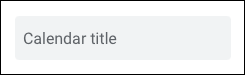 Google Calendar