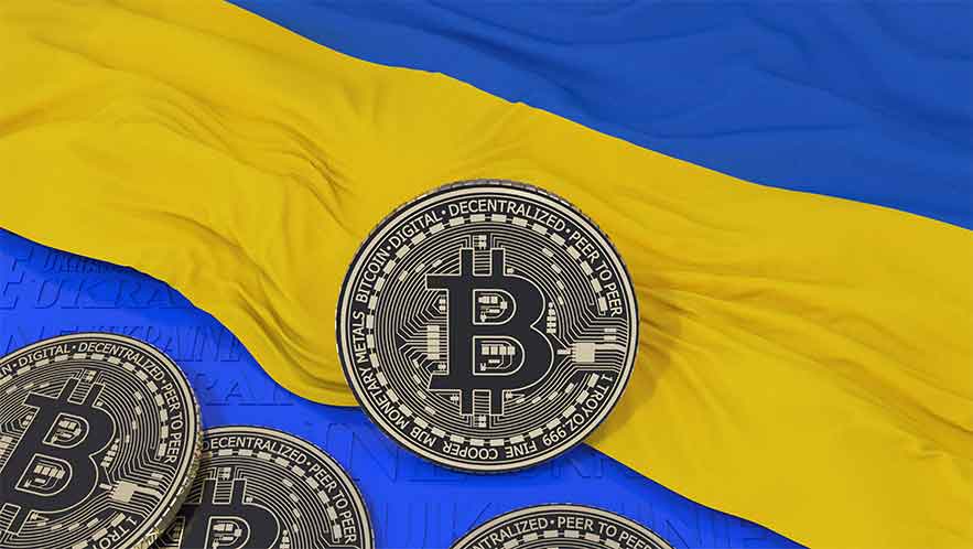 بیت کوین برای کمک به اوکراین