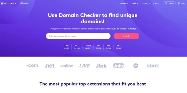 Hostinger جایگزین Google Domains برای ثبت دامنه