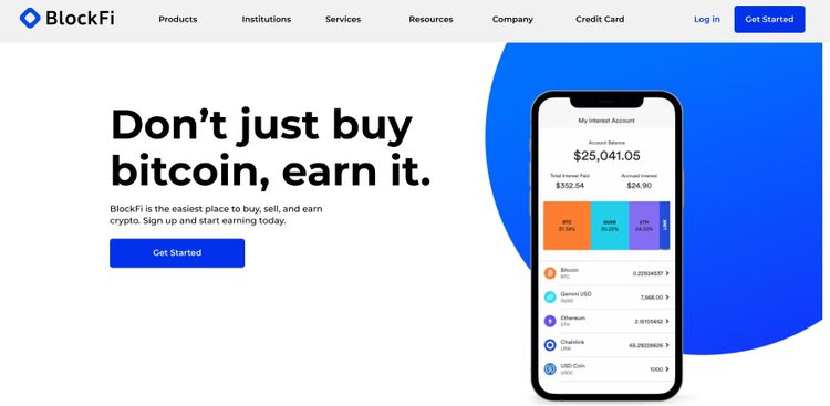 صرافی برتر کریپتو با کمترین کارمزد: صرافی BlockFi