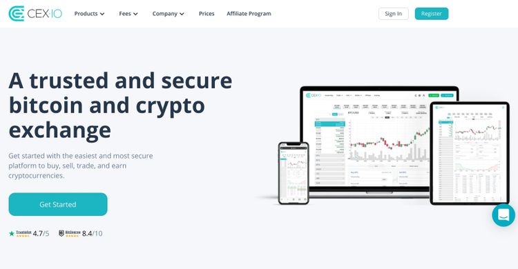 صرافی برتر کریپتو با کمترین کارمزد: صرافی CEX.io