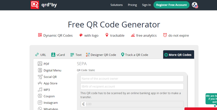 ساخت بارکد با Qrd°by